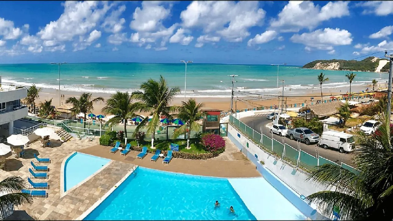 Apartamento Beira Mar 226 Praia - Nbi - Ponta Negra Beach - Pe Na Areia E Ultimo Andar E Vista X Mar Natal Brasil