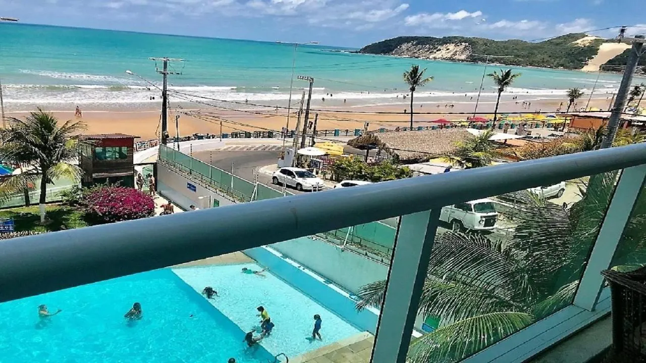 Apartamento Beira Mar 226 Praia - Nbi - Ponta Negra Beach - Pe Na Areia E Ultimo Andar E Vista X Mar Natal
