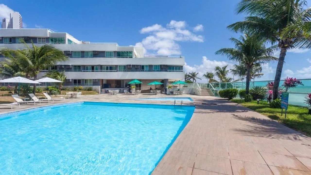 Apartamento Beira Mar 226 Praia - Nbi - Ponta Negra Beach - Pe Na Areia E Ultimo Andar E Vista X Mar Natal Brasil