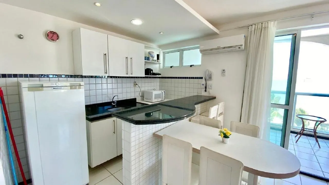 Apartamento Beira Mar 226 Praia - Nbi - Ponta Negra Beach - Pe Na Areia E Ultimo Andar E Vista X Mar Natal