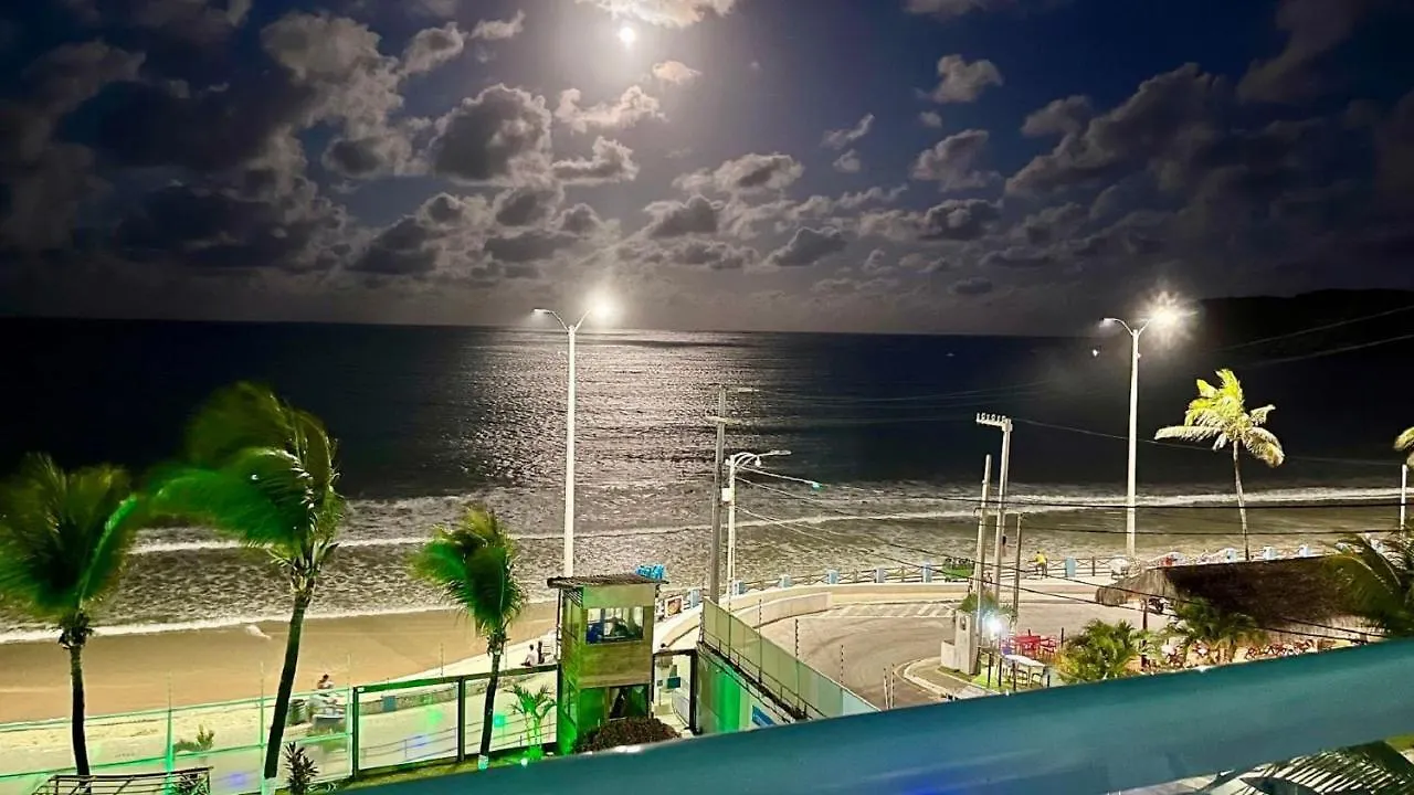 Apartamento Beira Mar 226 Praia - Nbi - Ponta Negra Beach - Pe Na Areia E Ultimo Andar E Vista X Mar Natal